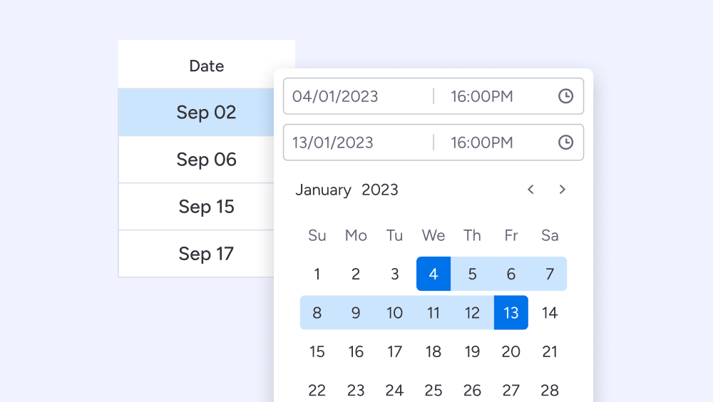 highlight Date column revamp